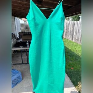 Fashion Nova Jade Dress-Kelly Green- Small